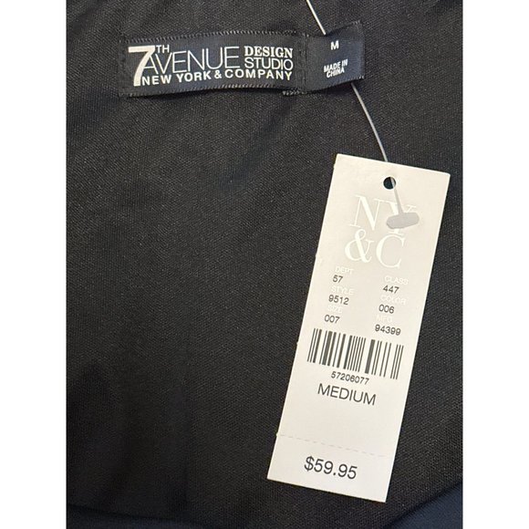 7th Avenue Design Studio NY & Co. 2-pc Blouse/Skirt Set Poly Blend Women S/M NWT - Picture 16 of 16